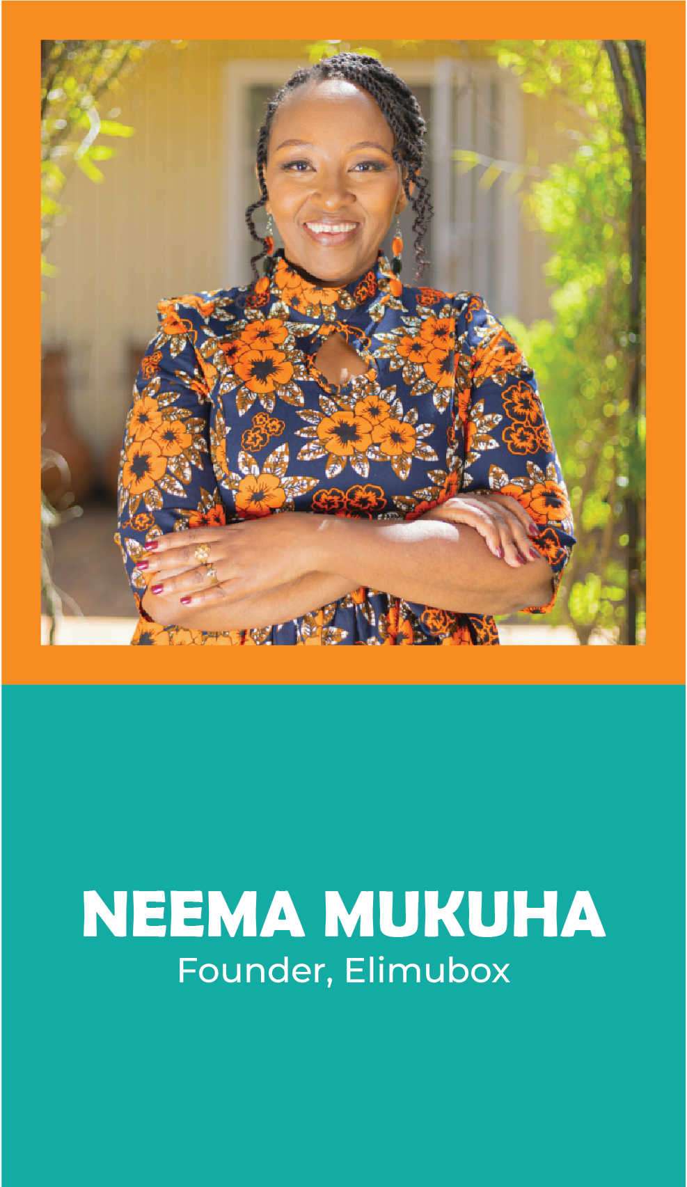 NEEMA MUKUHA: Founder, Elimubox